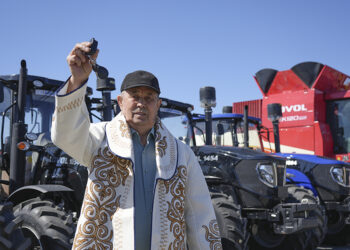 Жаңа техника табысталды