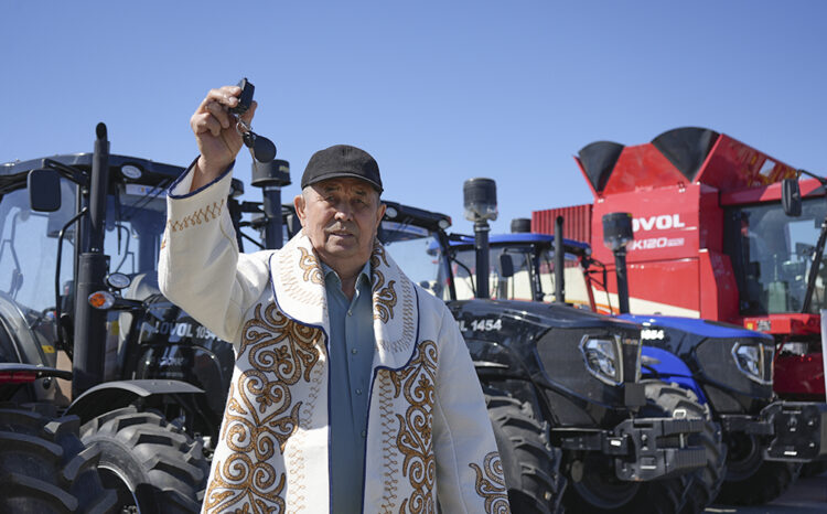 Жаңа техника табысталды