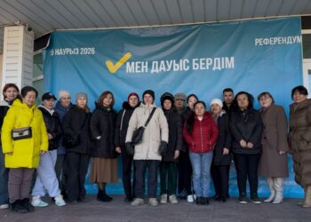 «ЛАД» және «ТастөбеАгрофуд» ұжымдары ел болашағы үшін сайлауға келді