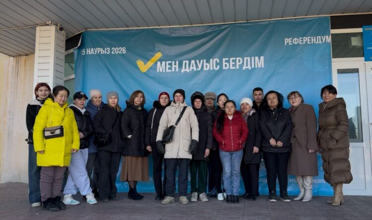 «ЛАД» және «ТастөбеАгрофуд» ұжымдары ел болашағы үшін сайлауға келді