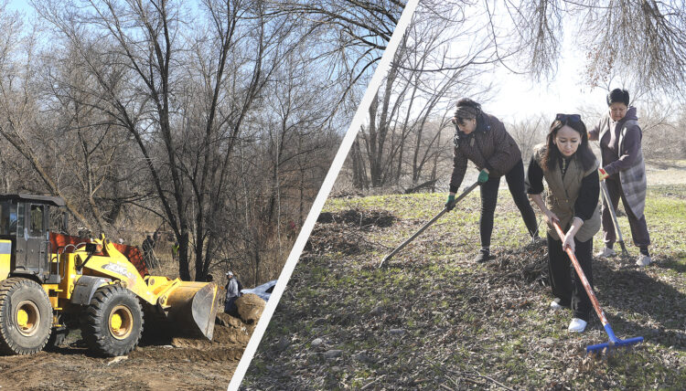 Өзен жағалауларынан 900 тоннадан астам қоқыс шығарылды