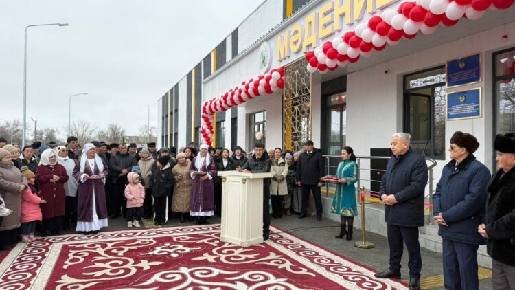 Жетісу облысында спорт залмен біріктірілген тағы бір мәдениет үйі пайдалануға берілді