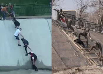 Итті құтқарған алматылықтарға арнап ерекше ескерткіш қойылды