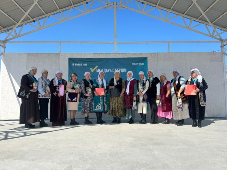 Көктұмалық аналар сайлауға өз үлесін қосты