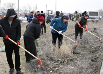 Талдықорғанда «Тазару күні» өтті