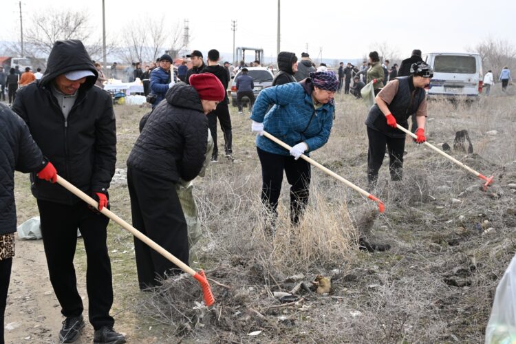 Талдықорғанда «Тазару күні» өтті