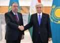 Мемлекет басшысы Тәжікстан Президенті Эмомали Рахмонмен кездесу өткізді