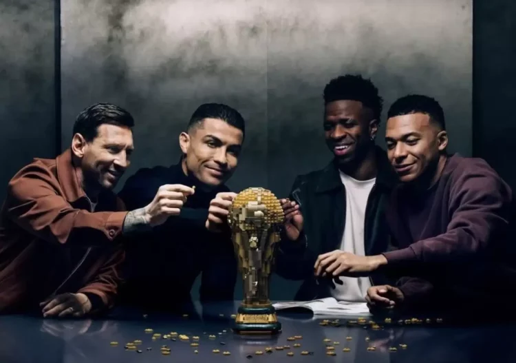 Месси мен Роналду бір кадрда: LEGO жарнамасы желіні жарды