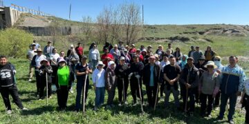 Жетісуда «Таза Қазақстан» экологиялық бағдарламасы аясында «7 OZEN» акциясы өтті