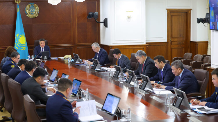 Премьер-министрдің ВАК отырысында көші-қон жағдайы қаралды