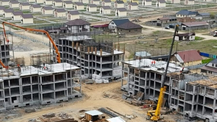 Талдықорғанда 200 пәтерлі тұрғын үйдің құрылысы қарқынды жүріп жатыр