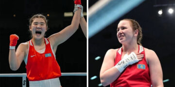 Бокс: Қос бұрымды топ жарды