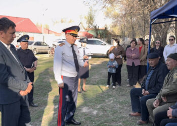 Ашық форматтағы кездесу: Жетісуда полиция жұмысы күшейді