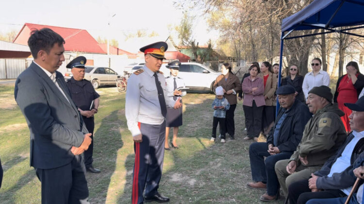 Ашық форматтағы кездесу: Жетісуда полиция жұмысы күшейді