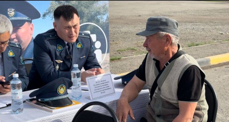 «Жолдағы қабылдау» акциясы аясында тұрғындардан 350-ден астам сұрақ түсті