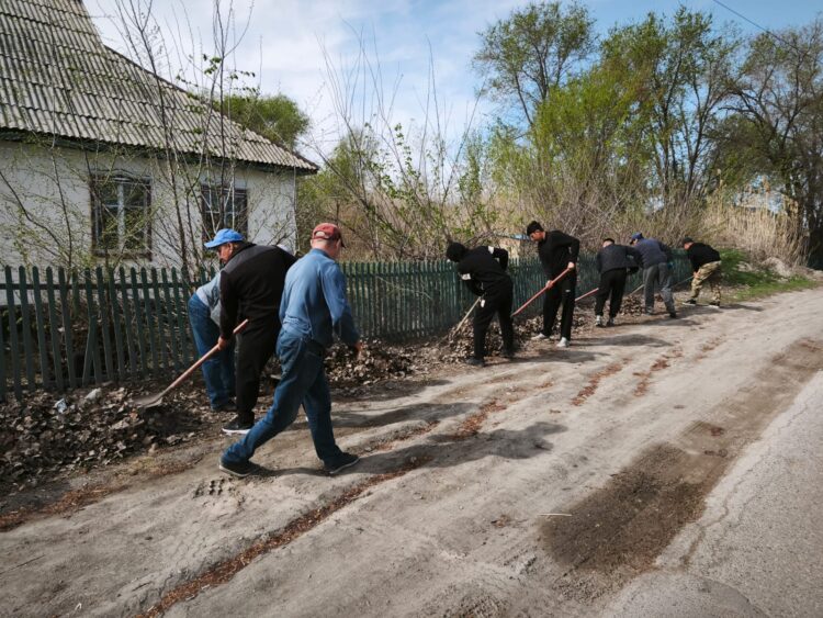 Қаратал ауданында «Таза қала» акциясы өтті