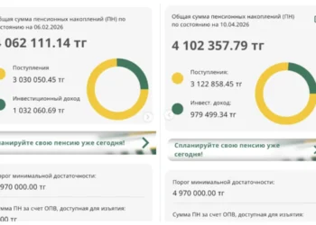 Қазақстандықтар зейнетақы шоттарындағы қаражаттың азаюына алаңдаулы