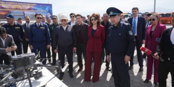 Аида Балаева Алакөл жағалауының жазғы туристік маусымға дайындығымен танысты