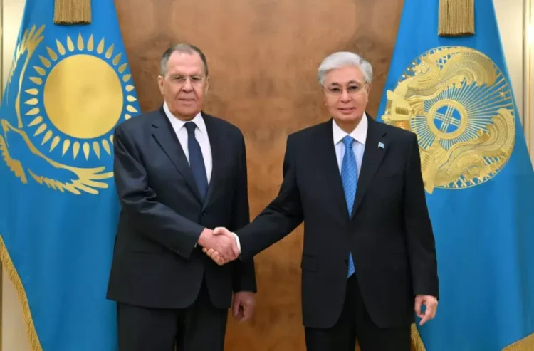 Президент Ресейдің сыртқы істер министрі Лавровты қабылдады