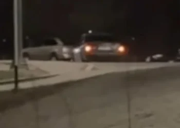 Талдықорғанда BMW жүргізушісі ескерткіш маңында дрифт жасап, жазаланды