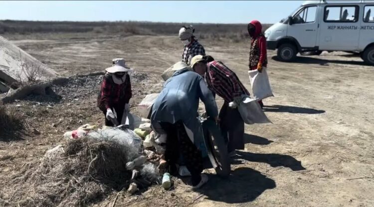 Жетісуда экологиялық акция барысында 1,5 мың тонна қоқыс жиналды