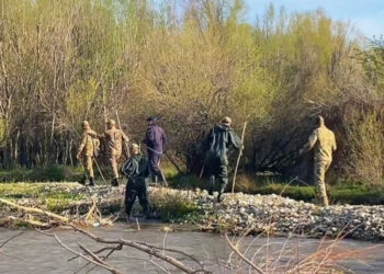 Түркістан облысында 2 жасар бала өзенге батып кетті