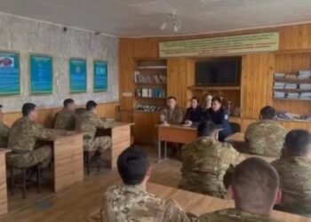 «Екіаша» шекара бөлімшесінде құқықтық сауаттылықты арттыру мақсатында кездесу өтті