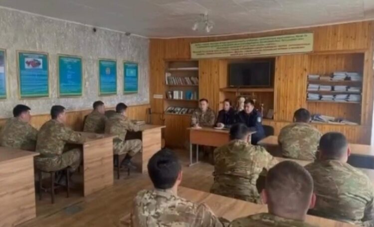 «Екіаша» шекара бөлімшесінде құқықтық сауаттылықты арттыру мақсатында кездесу өтті