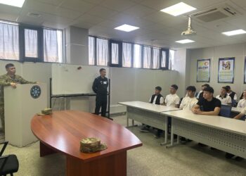 «Нұр жолы» өткізу пунктінде мектеп оқушыларына танымдық экскурсия ұйымдастырылды