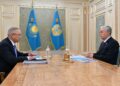 Мемлекет басшысы Жетісу облысының әкімі Бейбіт Исабаевты қабылдады