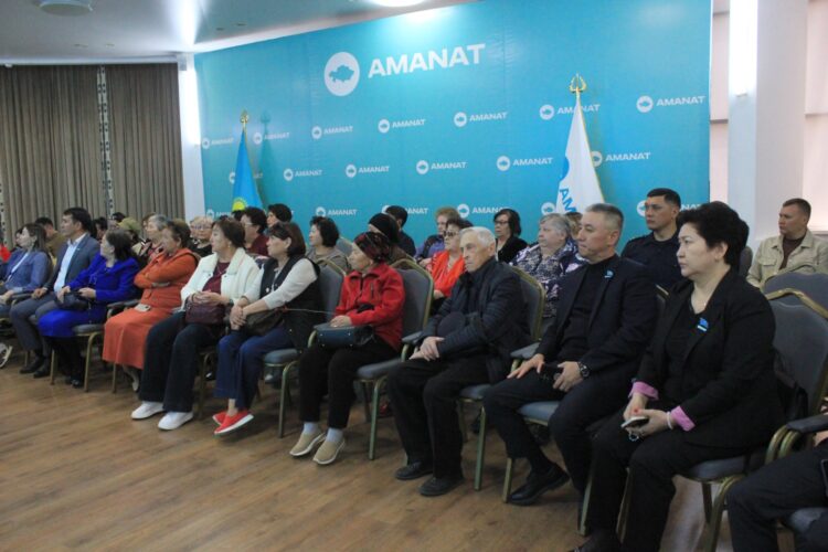 Жетісуда «TURGYNDAR AMANATY» партиялық жобасы аясында кездесу өтті