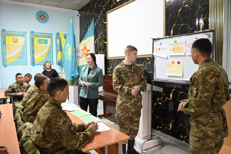 Әскери ортадағы қазақ тілінің өрісі