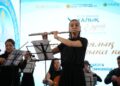 «Halyk Әуені» туры аясында жергілікті тұрғындар мен сарбаздарға концерт ұсынылды