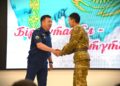 15603 әскери бөлімінде мерзімді қызмет сарбаздарын салтанатты шығарып салу рәсімі өтті