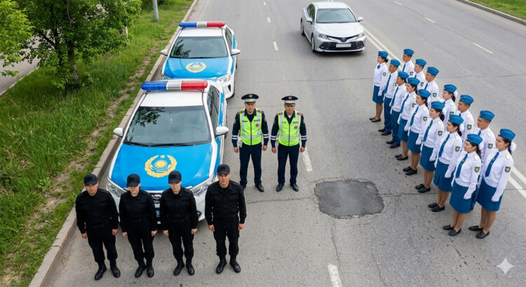 Жолдағы жауапкершілік: Сарқанда балалар қауіпсіздігін нығайту шаралары өтті