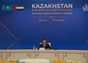 Жауын-шашынды жасанды түрде көбейту жобасының салтанатты іске қосу рәсімі өтті