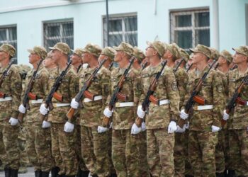 Алакөлде 200-ден астам жас сарбаз ант қабылдады