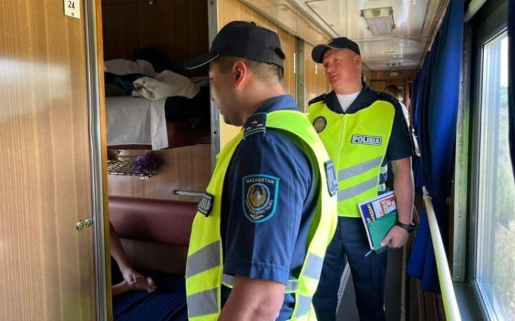 Теміржолдағы тәртіп: 255 құқық бұзушылық тіркелді
