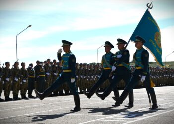 Талдықорғанда жас сарбаздар әскери ант қабылдады