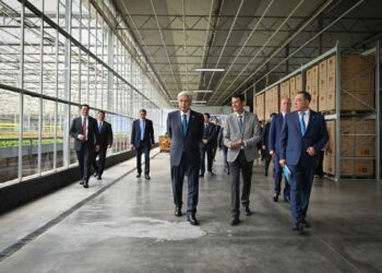 Мемлекет басшысы GREEN ЕСО жылыжай кешенімен танысты