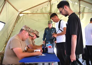 Үштөбеде әскери резервті күшейтуге бағытталған жиын басталды