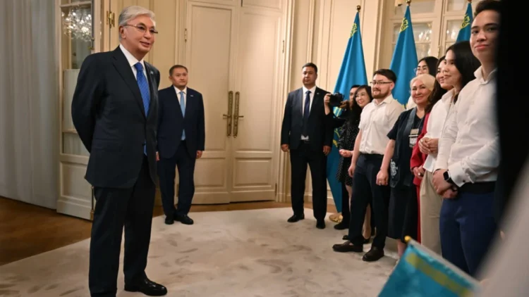 Мемлекет басшысы Бельгиядағы отандастармен кездесті