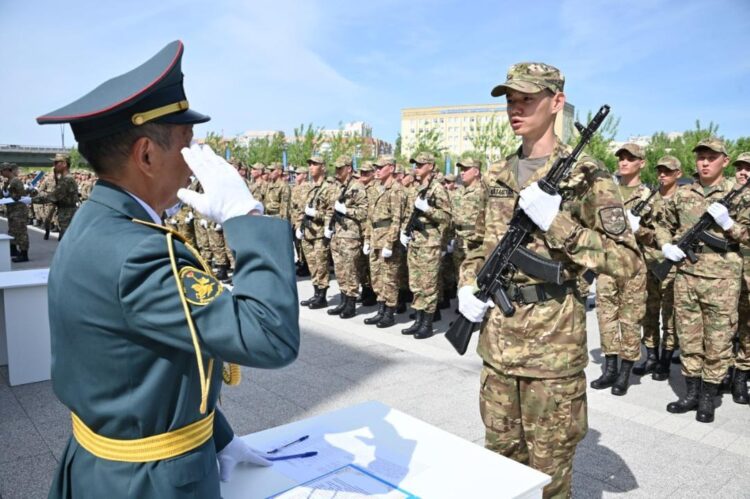 Көктемгі әскерге шақыру науқанында еліміздің Қарулы күштері толық жасақталды