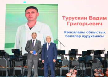 Ақ халатты абзал жандарға құрмет көрсетілді