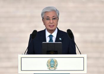 Президент Қасым-Жомарт Тоқаев Ту көтеру рәсімінде сөз сөйледі