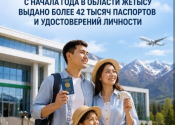 Жетісуда жыл басынан бері 42 мыңңан астам төлқұжат пен жеке куәлік берілді