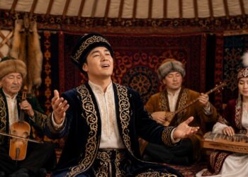 І. Жансүгіров ауылында «Халық әуені» өнер кеші өтті