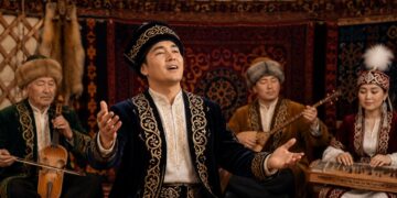 І. Жансүгіров ауылында «Халық әуені» өнер кеші өтті