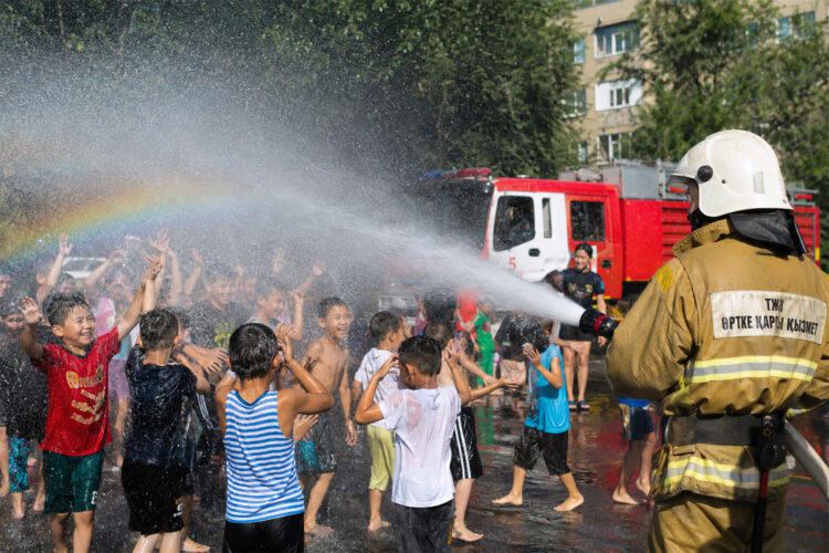 Аптапта сая болған су мерекесі