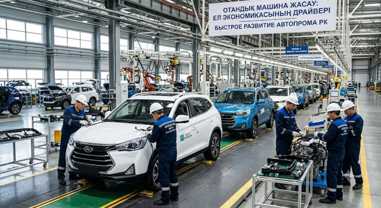 Қазақстан 190 мың автокөлік шығаруды жоспарлап отыр
